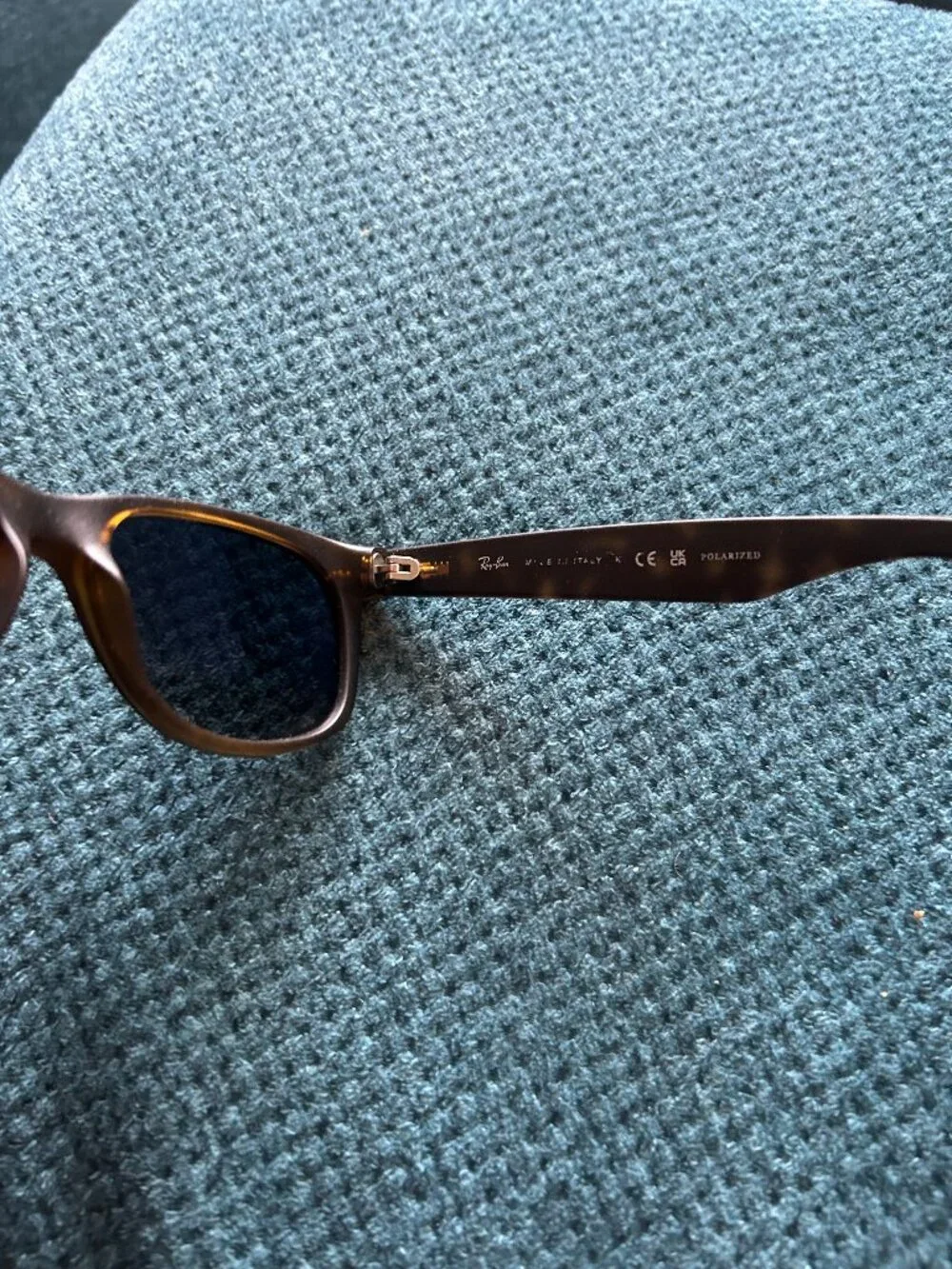 Ray-Ban 865/78 New Wayfarer havana Tortoise Blue Polarized 55 18 RB2132